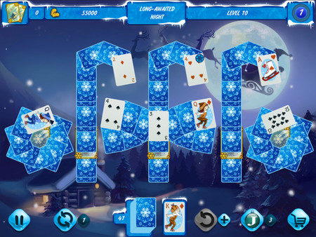 Solitaire Jack Frost Winter Adventures 2 screenshot 3