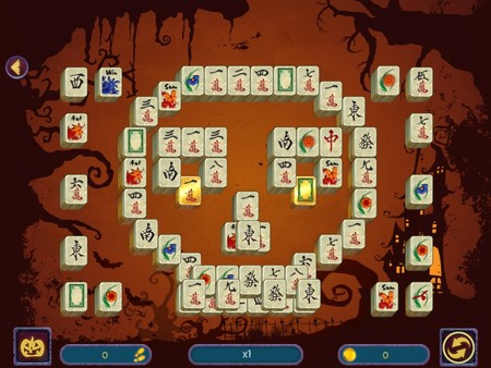 Halloween Night Mahjong 2 screenshot 3