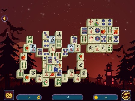 Halloween Night Mahjong 2 screenshot 1