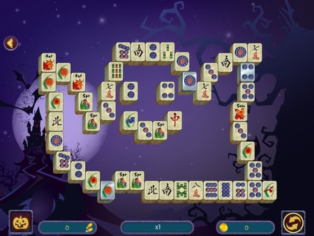 Halloween Night Mahjong 2 screenshot 2