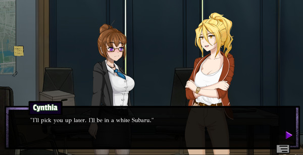Foul Play - Yuri Visual Novel screenshot 2