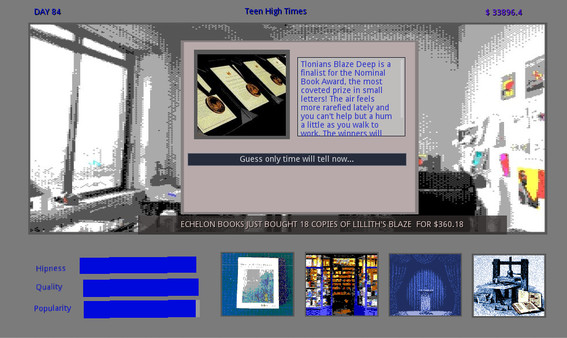 Small Press Tycoon screenshot 2