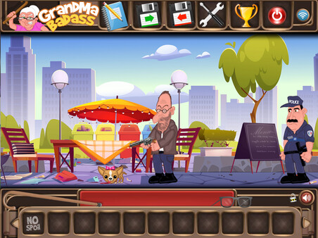 GrandMa Badass - a crazy point and click adventure screenshot 8