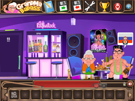 GrandMa Badass - a crazy point and click adventure screenshot 1