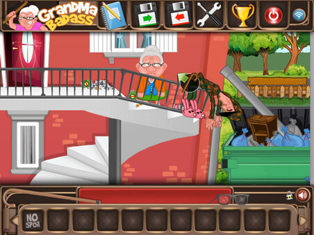 GrandMa Badass - a crazy point and click adventure screenshot 4