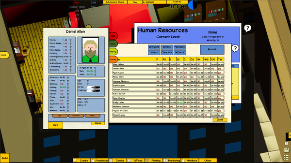 Comic Company Manager screenshot 5