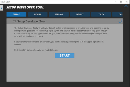 Setup Developer Tool 2021 screenshot 1