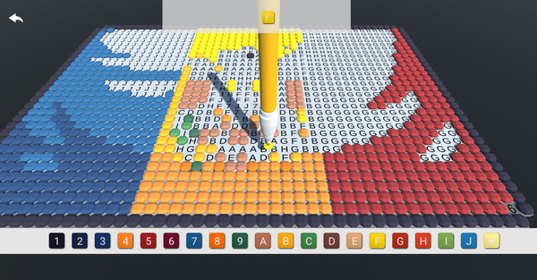 Flag Color Number - Painting and Coloring screenshot 1