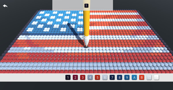 Flag Color Number - Painting and Coloring screenshot 2