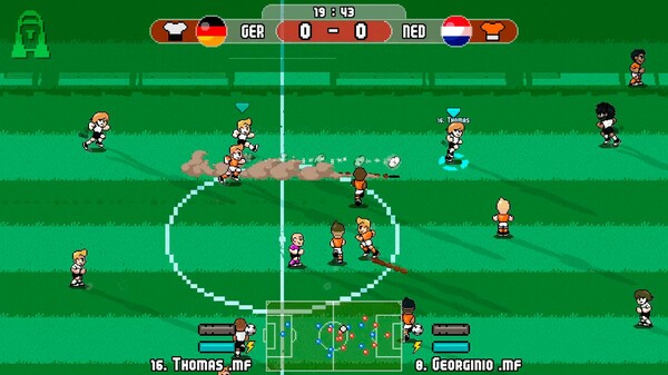 Pixel Cup Soccer - Ultimate Edition screenshot 2