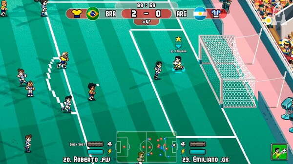 Pixel Cup Soccer - Ultimate Edition screenshot 12