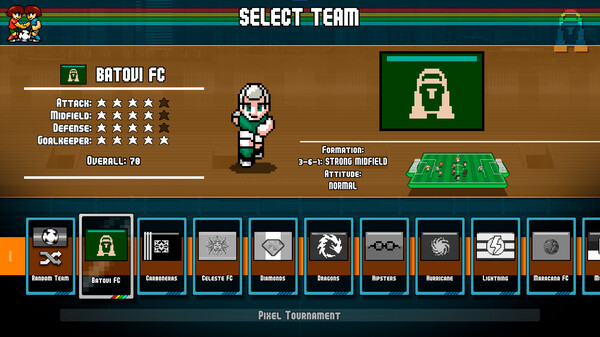 Pixel Cup Soccer - Ultimate Edition screenshot 9