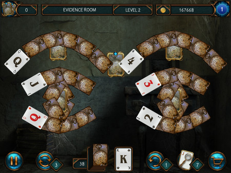 Detective Solitaire The Ghost Agency screenshot 1