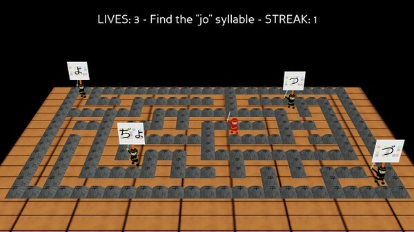 Hiragana Katakana Ninja screenshot 1
