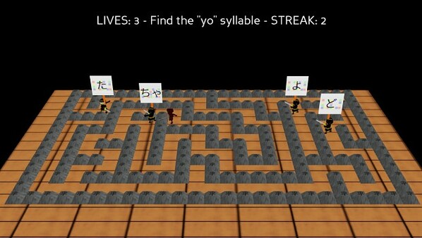 Hiragana Katakana Ninja screenshot 2