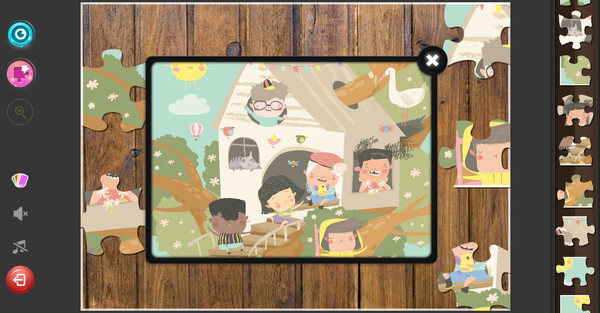 Children's Jigsaw Puzzles - Beautifully Illustrated screenshot 5
