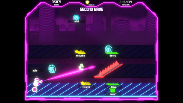 Tybot Invasion: The Typing Runner screenshot 5