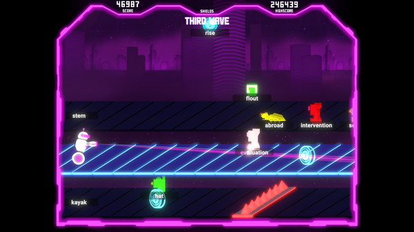 Tybot Invasion: The Typing Runner screenshot 3