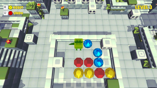 SokoMatch: Lizard Saga screenshot 1