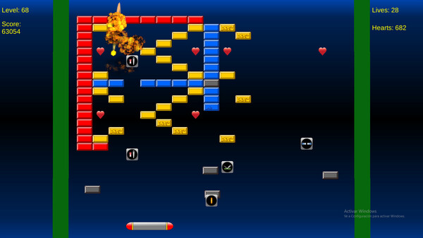 Brick Breaker Heart Collector screenshot 5