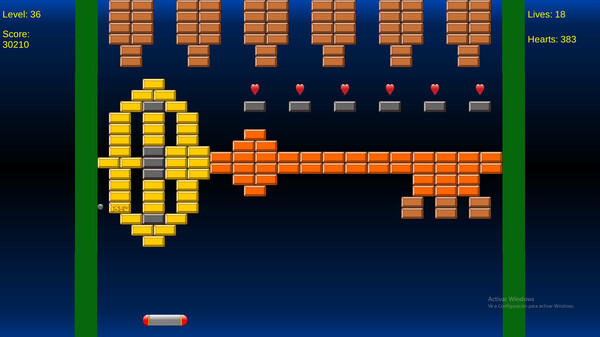 Brick Breaker Heart Collector screenshot 3