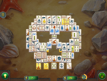 Mahjong Gold 2. Pirates Island screenshot 3