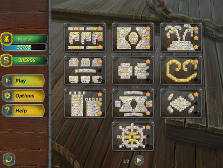 Mahjong Gold 2. Pirates Island screenshot 2