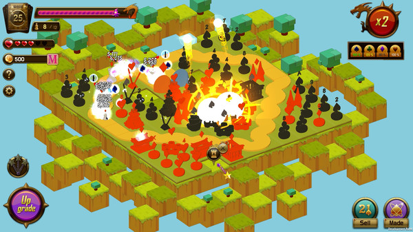 Card Tower Defence screenshot 1