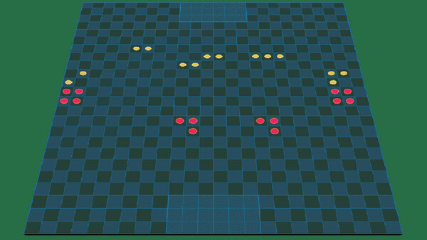 Ukrainian Soccer  ( any two points directed towards the net can score ) screenshot 1