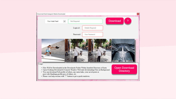 Charisma X: Bulk Instagram Media Downloader screenshot 4