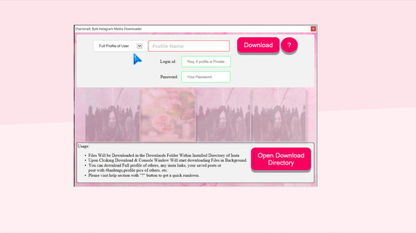 Charisma X: Bulk Instagram Media Downloader screenshot 2