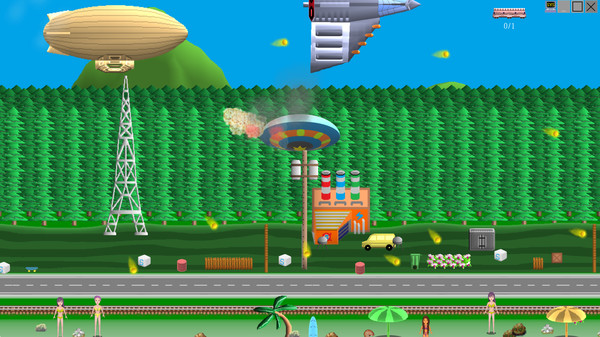 UFO vs Bikini screenshot 2
