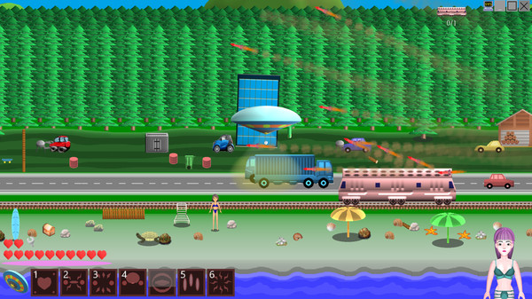UFO vs Bikini screenshot 3