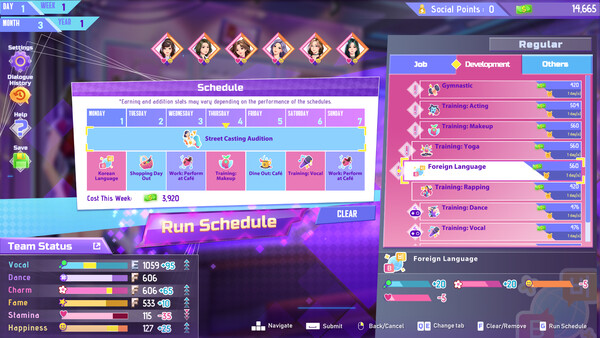 K-pop Idol Stories: Road to Debut screenshot 5