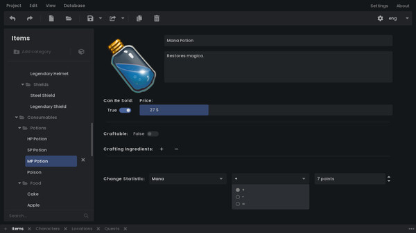 GridlessDB screenshot 5