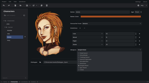 GridlessDB screenshot 2