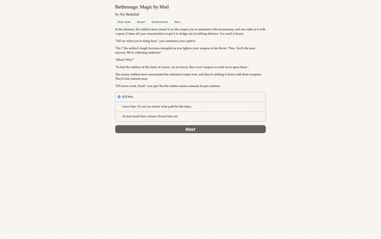 Battlemage: Magic by Mail screenshot 4