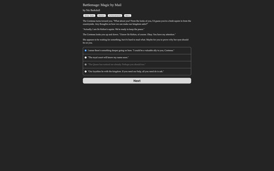 Battlemage: Magic by Mail screenshot 2
