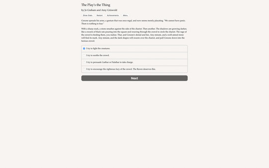 The Play's the Thing screenshot 5