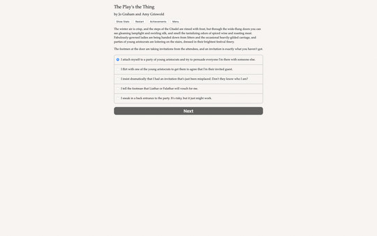 The Play's the Thing screenshot 6