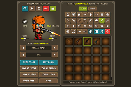 Fantasy Heroes: Character Editor & Sprite Sheet Maker screenshot 9