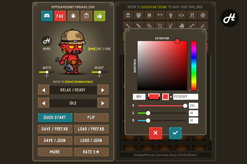Fantasy Heroes: Character Editor & Sprite Sheet Maker screenshot 6