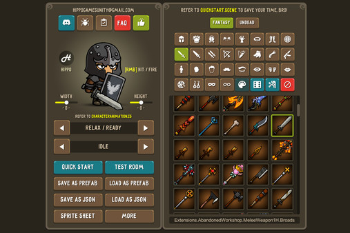 Fantasy Heroes: Character Editor & Sprite Sheet Maker screenshot 11