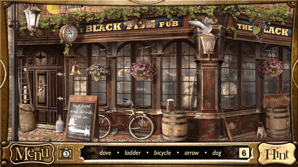 Detective Holmes: Hidden Objects screenshot 1