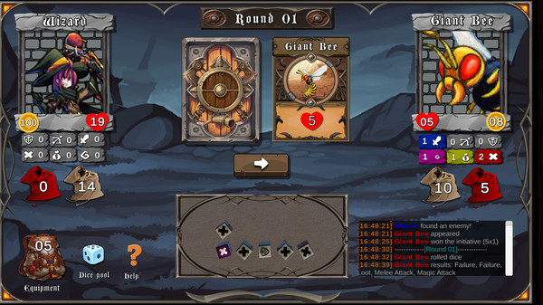 Dice & Dungeons screenshot 1