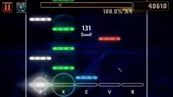 Rhythmetallic screenshot 1