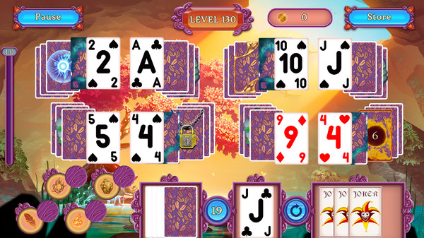 Endless Soul Light Solitaire screenshot 2