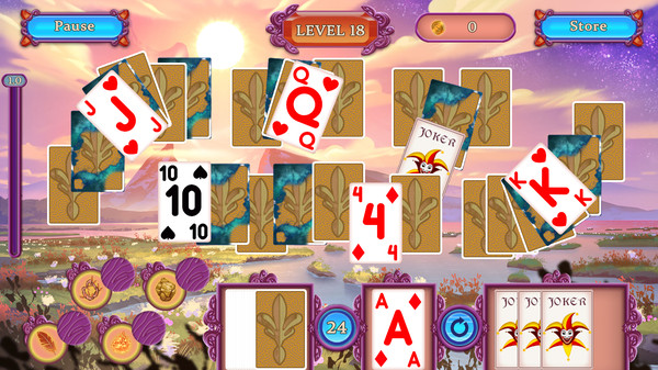 Endless Soul Light Solitaire screenshot 3