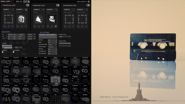 SonicLoop - Realtime VJ content creator for streaming, music videos and live performance screenshot 7