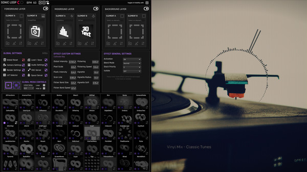 SonicLoop - Realtime VJ content creator for streaming, music videos and live performance screenshot 3